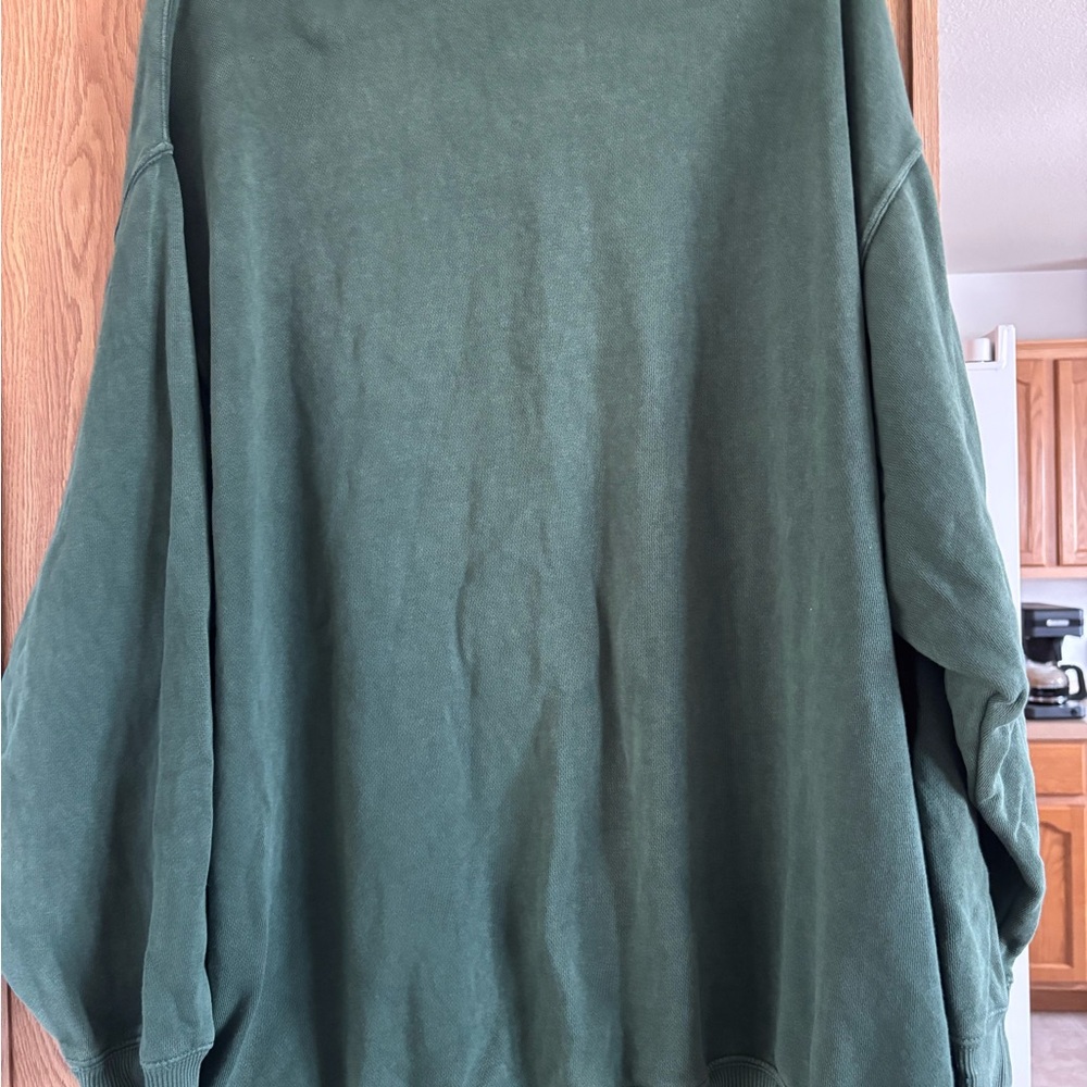 Aerie Forest Green Crewneck Sweatshirt